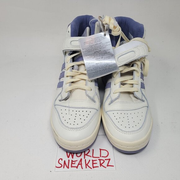 adidas Forum Hi 84 High 1984 Basketball Sneaker Leather Retro Off WHite sz 8.5 - Picture 3 of 7